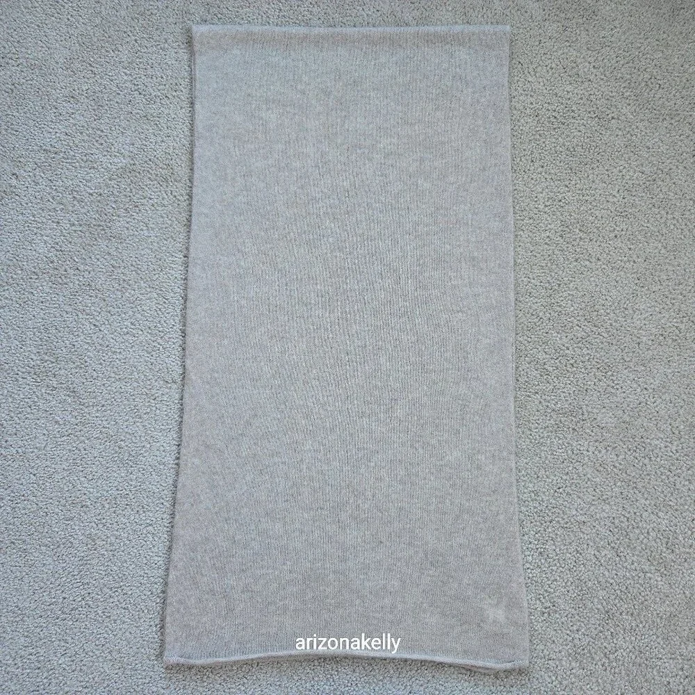 NWOT J. Crew Cashmere Wrap Heather Stone